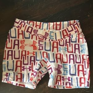 Under Armor heat gear bike shorts